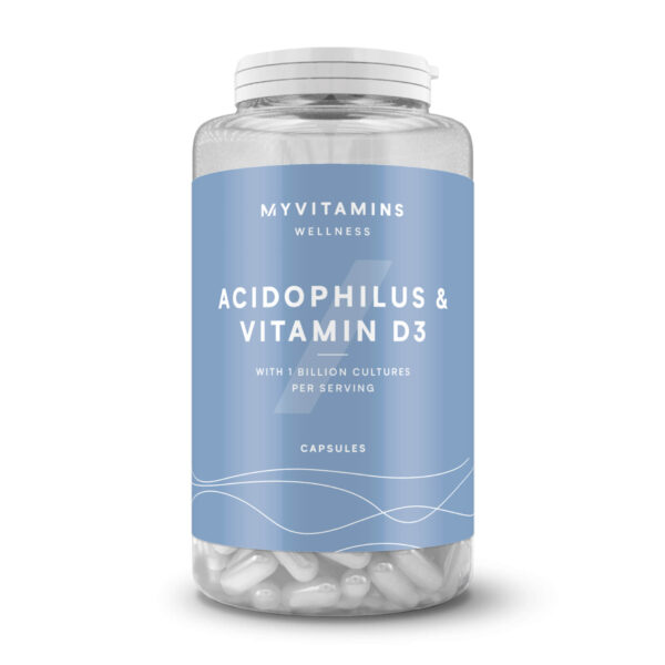 Acidophilus & vitamine D3 Capsules - 60tabletten