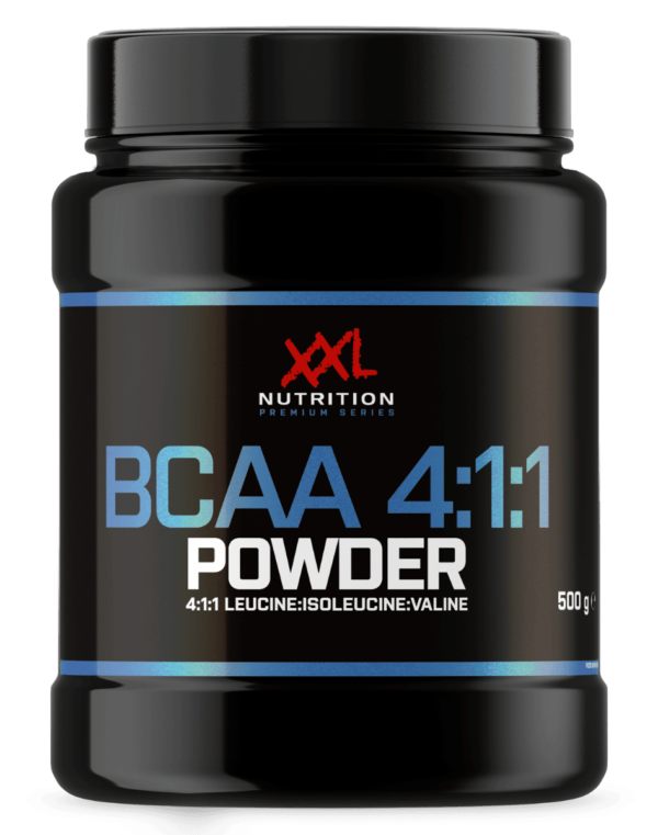 XXL Nutrition BCAA 4:1:1 Powder Framboos 500 gram