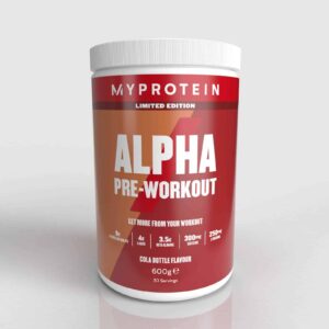 Alpha Pre-Workout - 600g - Cola Fles