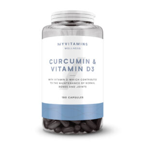 Curcumin & Vitamine D3 Capsules - 180Capsules
