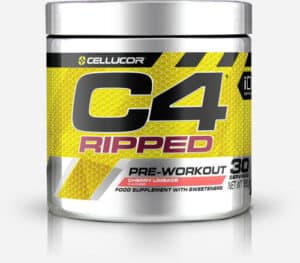 C4 Ripped Pre-Workout | Cellucor | Cherry Limeade | 165 gram (30 doseringen)