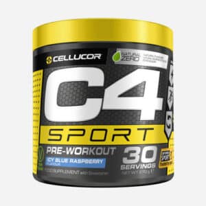 C4 Sport Preworkout | Cellucor | *Exclusief* Icy Blue Raspberry | 270 gram (30 shakes)