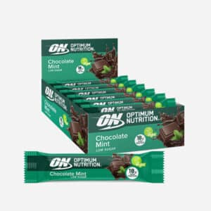 Chocolate Mint Plant Protein Bar | Optimum Nutrition | Chocolate Mint | 720 gram (12 repen)