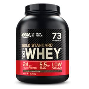 GOLD STANDARD 100% WHEY PROTEIN | Optimum Nutrition | Double Rich Chocolate | 71 Serving (2270 gram)