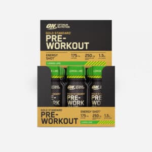 Gold Standard Preworkout Shot | Optimum Nutrition | Lemon Lime | 60 ml (12 stuks)