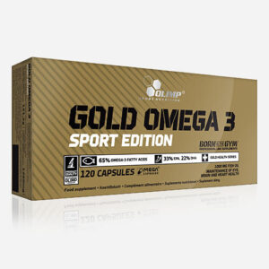 Gold Omega-3 Sport edition | Olimp Supplements | 120 capsules (2 maanden)