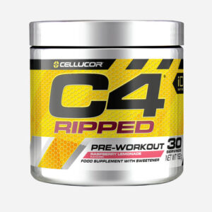 C4 Ripped Pre-Workout | Cellucor | *Nieuw en Verbeterd* Raspberry Lemonade | 189 gram (30 doseringen)
