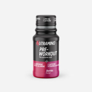 +Pro Pre-Workout Shot | Nutramino | Berries | 60 ml (12 stuks)