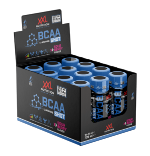 XXL Nutrition BCAA shot Sour Berry 12 Pack