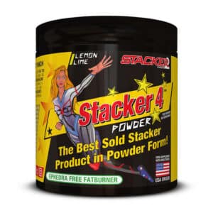 Stacker 4 Powder | Stacker 2 | Lemon Lime | 150 gram (50 Servings)