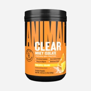 Animal Clear Whey Isolate | | Pineapple Orange | 500 gram (20 scoops)